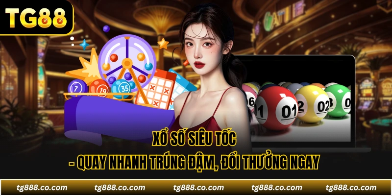 Xổ Số Siêu Tốc - Quay Nhanh Trúng Đậm, Đổi Thưởng Ngay 